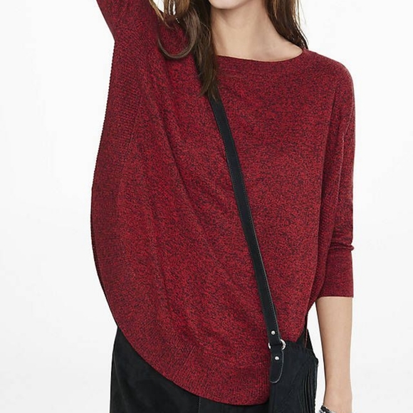 2 Express Dolman Circle Hem Sweater - Picture 9 of 9